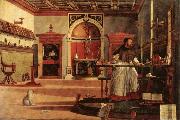 Vittore Carpaccio Saint Augustine in His Study Sweden oil painting artist